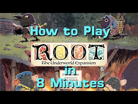 How to Play Root: The Underworld Expansion in 8 Minutes