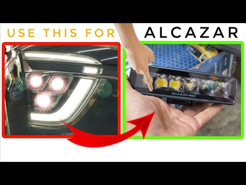 Alcazar LED lights issue solved / HELLA Black Magic series Mini LightBar spot LED