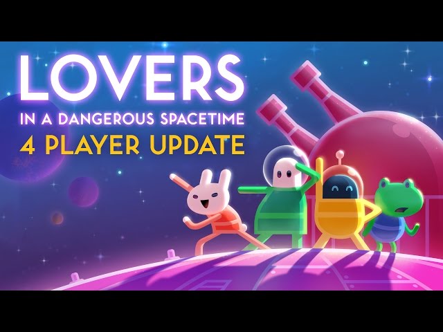 Lovers in a Dangerous Spacetime: 1- to 4-Player Co-op Space Shooter