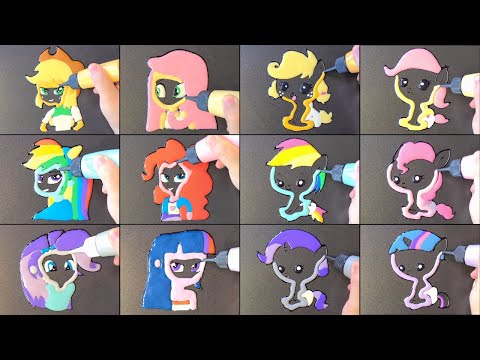 My Little Pony Pancake Art - Equestria Girls & Baby