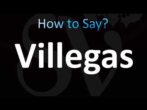 How to Pronounce Villegas (CORRECTLY!)