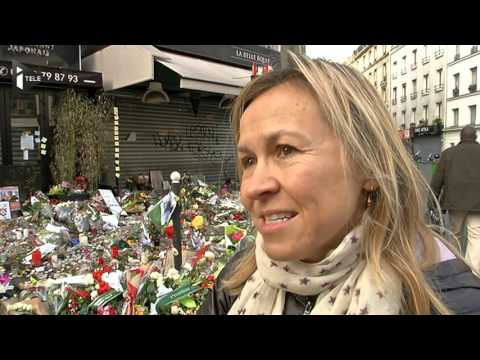 Le drapeau tricolore au coeur des hommages