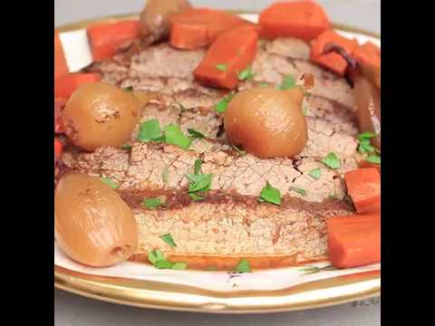 Slow Cooker Holiday Brisket Recipe