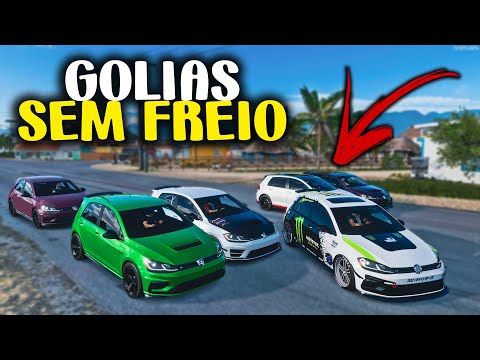 GOLIAS SEM FREIO COM DANO SIMULAÇÃO - FORZA HORIZON 5 GAMEPLAY