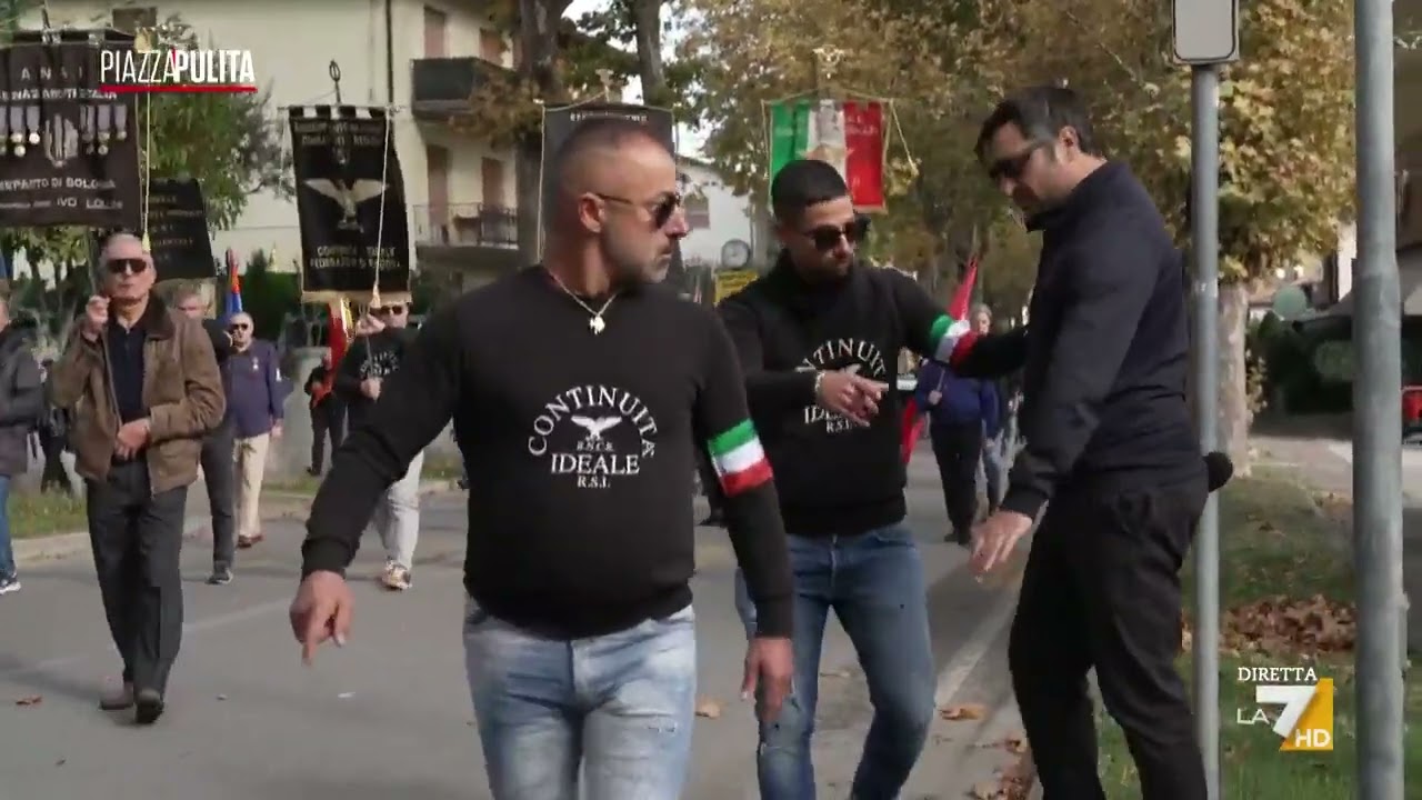 “Fuori da qua”: scontro durante la commemorazione per la marcia su Roma