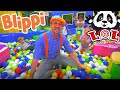 LOL Kids Club With Blippi Learning With Blippi At The Indoor Play Place