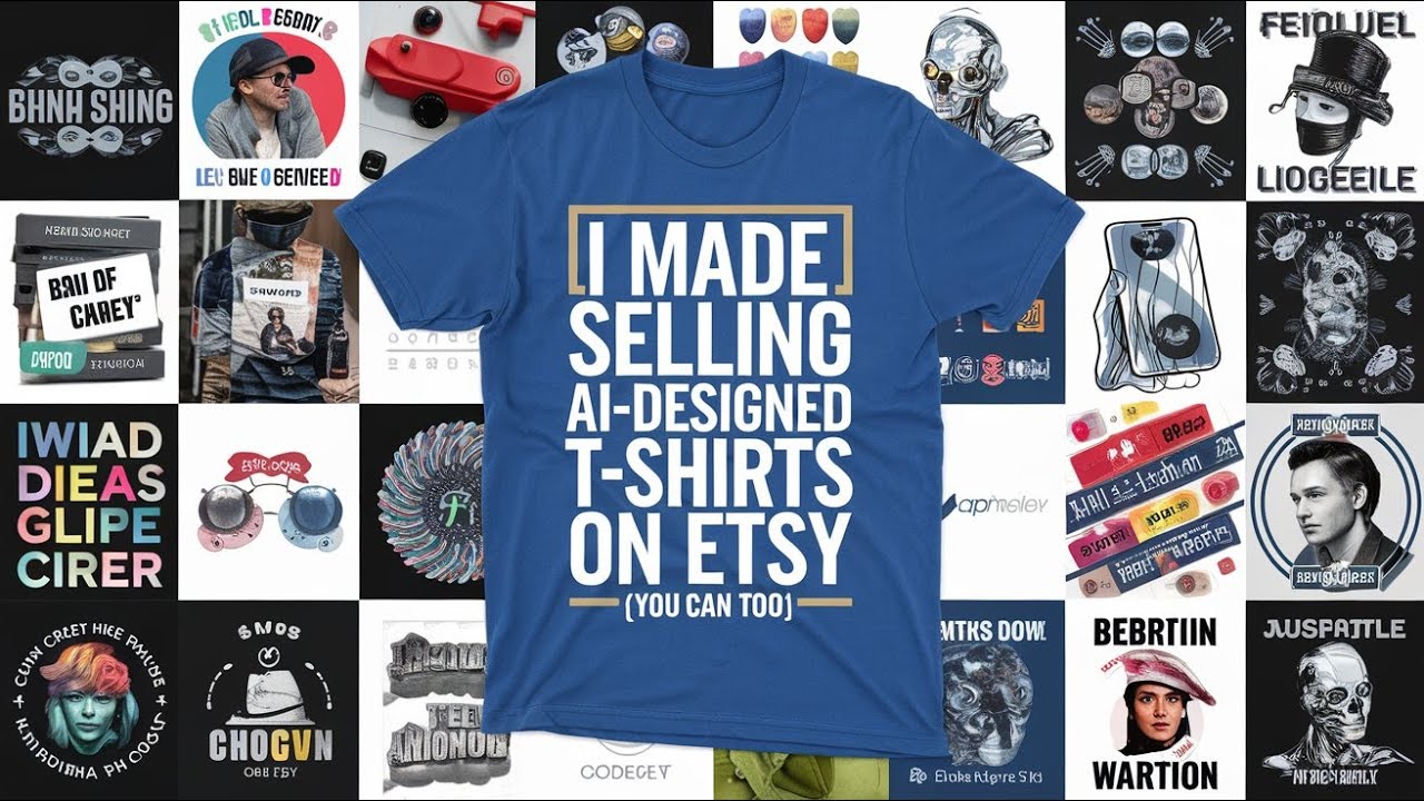 How I Made $$$ Selling AI-Designed T-Shirts on Etsy (You Can Too!)
