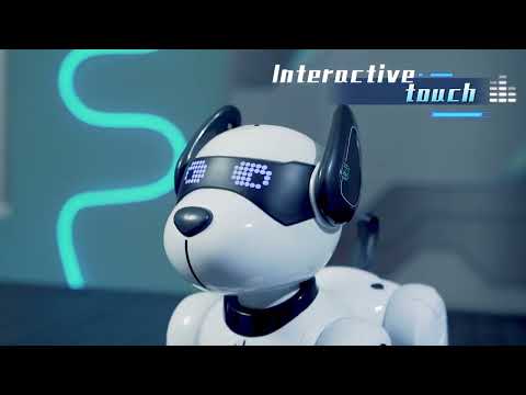 Intelligent Pet Robot Dog RC Toys Kids Interaction Friend Stunt Skill Play 2022