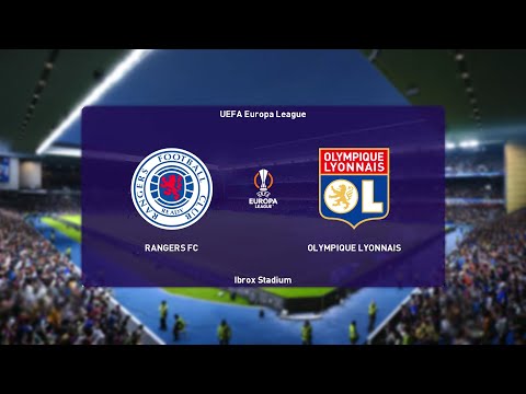 ⚽ Rangers vs Lyon ⚽ | UEFA Europa League (16/09/2021) | PES 2021