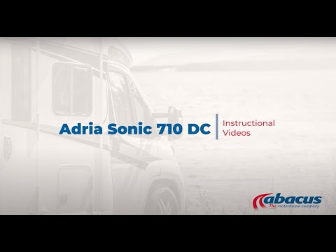Your Guide To The Adria Sonic 710 DC Motorhome. Abacus Motorhomes: How To Video.