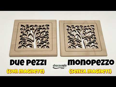 Differenze tra i tipi di griglie di ventilazione – 1 pezzo vs 2 pezzi