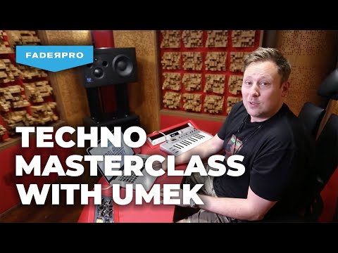 Techno Masterclass in Logic Pro X w/ UMEK | Toolroom Acadamy & FaderPro