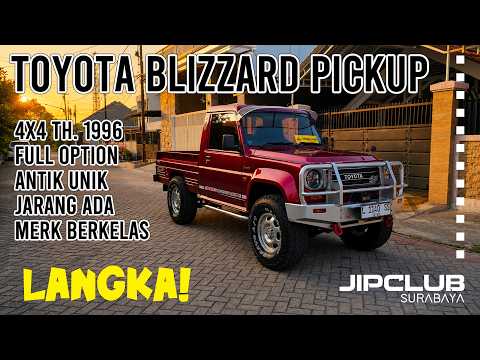 Thumbnail for LANGKA! TOYOTA BLIZZARD PICKUP 4X4 TH 1986,full option bermerk berkelas ,Antik! Jarang ada,Kolektor by Toyota Blizzard