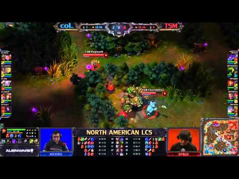 LCS 2013 NA - coL vs TSM Part 1