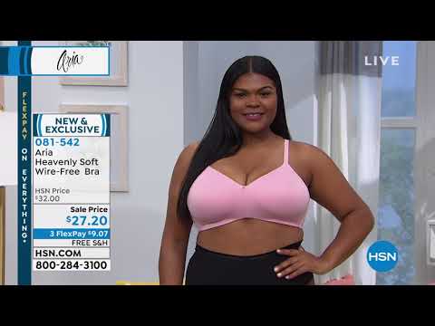 Aria Heavenly Soft WireFree Bra