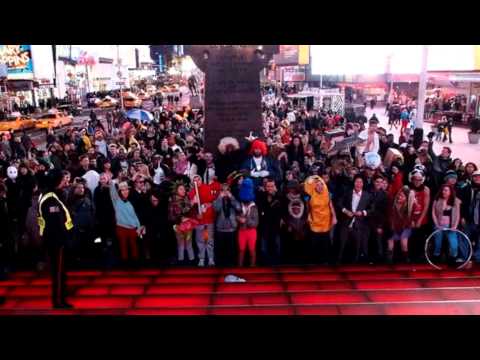 Police Stop Harlem Shake In Times Square