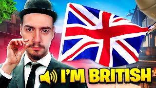 JE FAIS CROIRE À DES FR QUE JE SUIS ANGLAIS