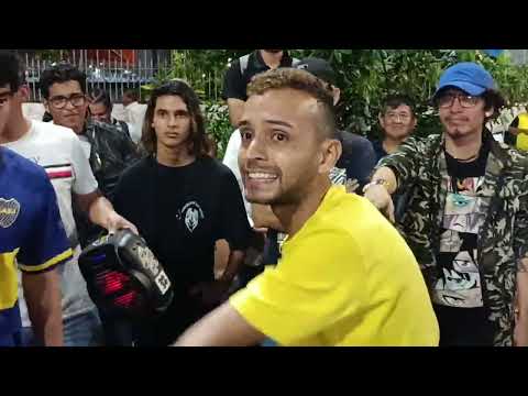 LINO - SPECKTRO VS GALLO - EISONE - BATALLAS DE FREESTYLE DUPLAS - (Rapnagok)