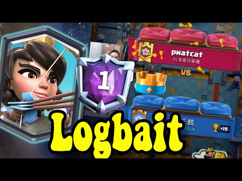 7000🏆Log bait vs Hard Counter 🏆 Best Log Bait Deck in Clash Royale