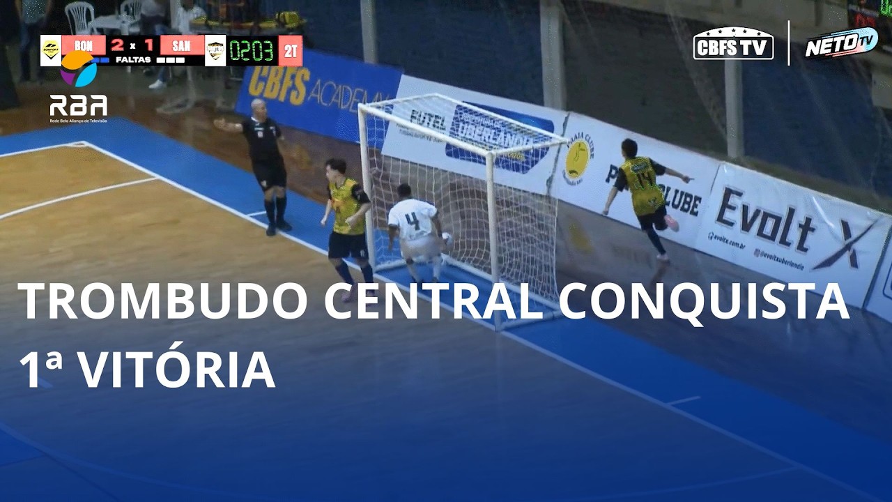 Trombudo Central conquista 1ª vitória na Taça Brasil Sub-15