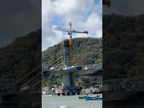 Ponte de Guaratuba 75% concluída #obra #litoral #litoraldoparana #paraná #turismo #travel #vacation