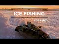 Video Thumbnail for Ice fishing for perch #perch #fishing #ice