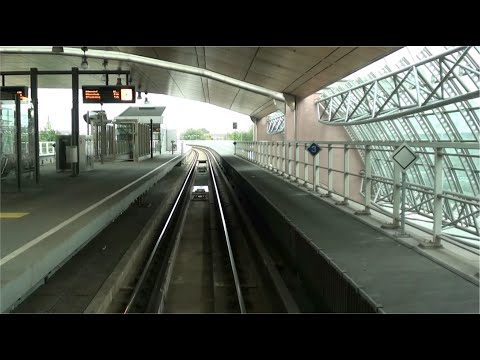 Cab ride metro Rotterdam; Schiedam Centrum- Rotterdam Binnenhof (1/3)