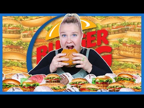 Rankar ALLT på Burger Kings meny