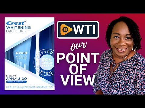 Crest Whitening Emulsions Gel Pen Kits - WTI product video review