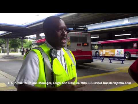 JTA Bus Driver-It's Illegal To Take Pictures On A Bus.