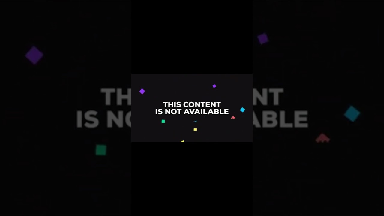 This Content is Not Available GIF - Video