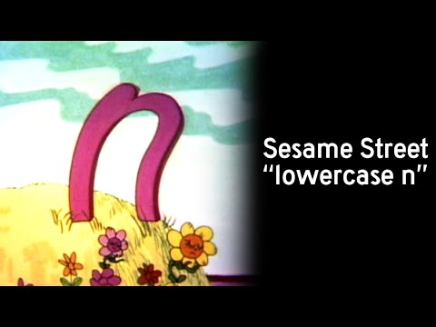 Sesame Street - lowercase n (Paul Melancon)
