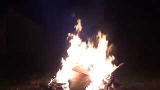 preview picture of video 'Fire Pit Bonfire in Antrim, NH'