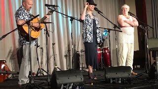 Julie Speyer performs "The Ballad of the Shape of Things," with the Kingston Trio.