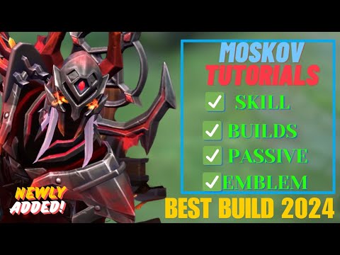 MOSKOV INSANE ATTACK SPEED 2024 MOSKOV BEST BUILD 2024