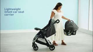 The Graco® FastAction SE 2.0 Travel System