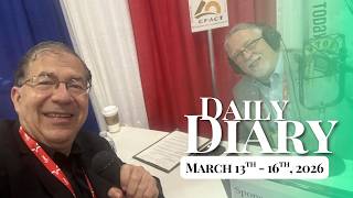 PFL-My Daily Diary for March 13th - 16th, 2026!