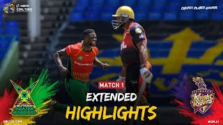 Extended Highlights | Guyana Amazon Warriors vs Trinbago Knight Riders | CPL 2021