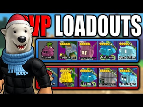 I Tested THE BEST PvP Loadouts! Garden Tower Defense