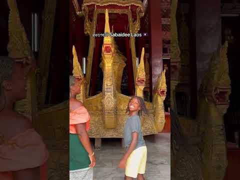 Visita ao Templo Wat Xieng Thong em Luang Prabang, Laos