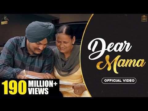 Poster dear mama lyrics – sidhu moose wala
