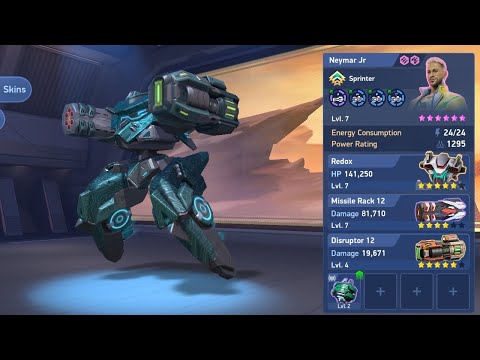 {MECH ARENA} Redox ☣️ with Missile Rack & Disruptor 12 | Is it good? 🤔