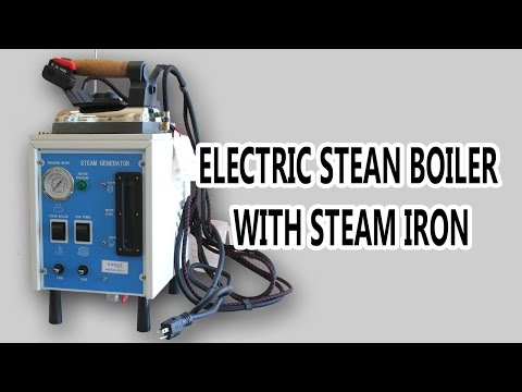 Steam ironing systems with steam generator