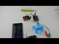 Bluetooth Control of a micro:bit and motor using Bitty
