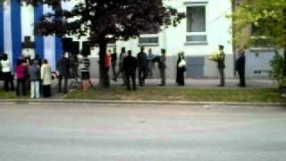 preview picture of video 'Václav Morávek- laying wreaths to the memorial tablet of a national hero'