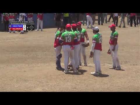 Cinco Pinos vs Villanueva 1er Juego