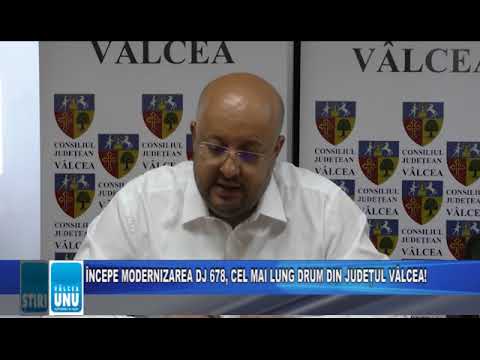 ÎNCEPE MODERNIZAREA DJ 678, CEL MAI LUNG DRUM DIN JUDEȚUL VÂLCEA!