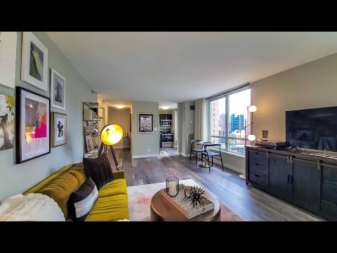A spacious one-bedroom model on the River North / Gold Coast border A spacious one-bedroom model on the River North / Gold Coast border