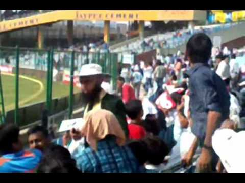 Hashim Amla (Look alike) at Feroz Shah kotla..Nov 2011..
