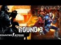DOTA 2 vs CS:GO - Round 3 [SFM] @60 fps 